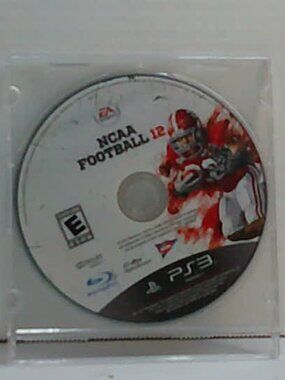 NCAA Football 12 PS3 disc only several minor scratches